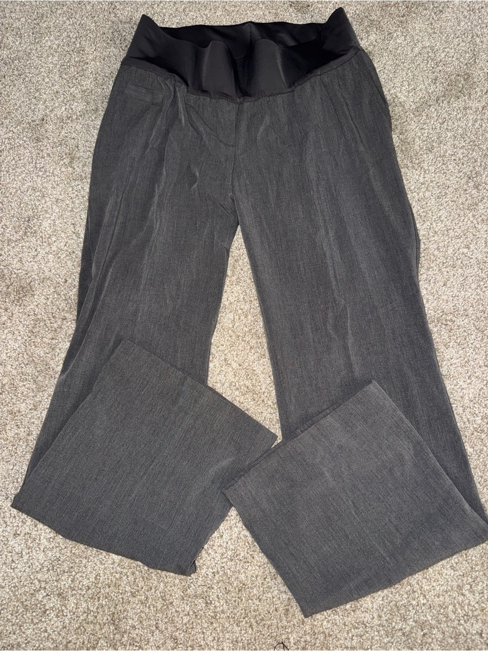 Liz Lange Gray Maternity Pants